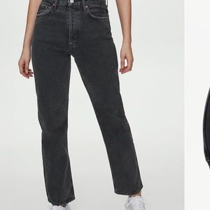 Agolde 90s jean size 27 black in colour